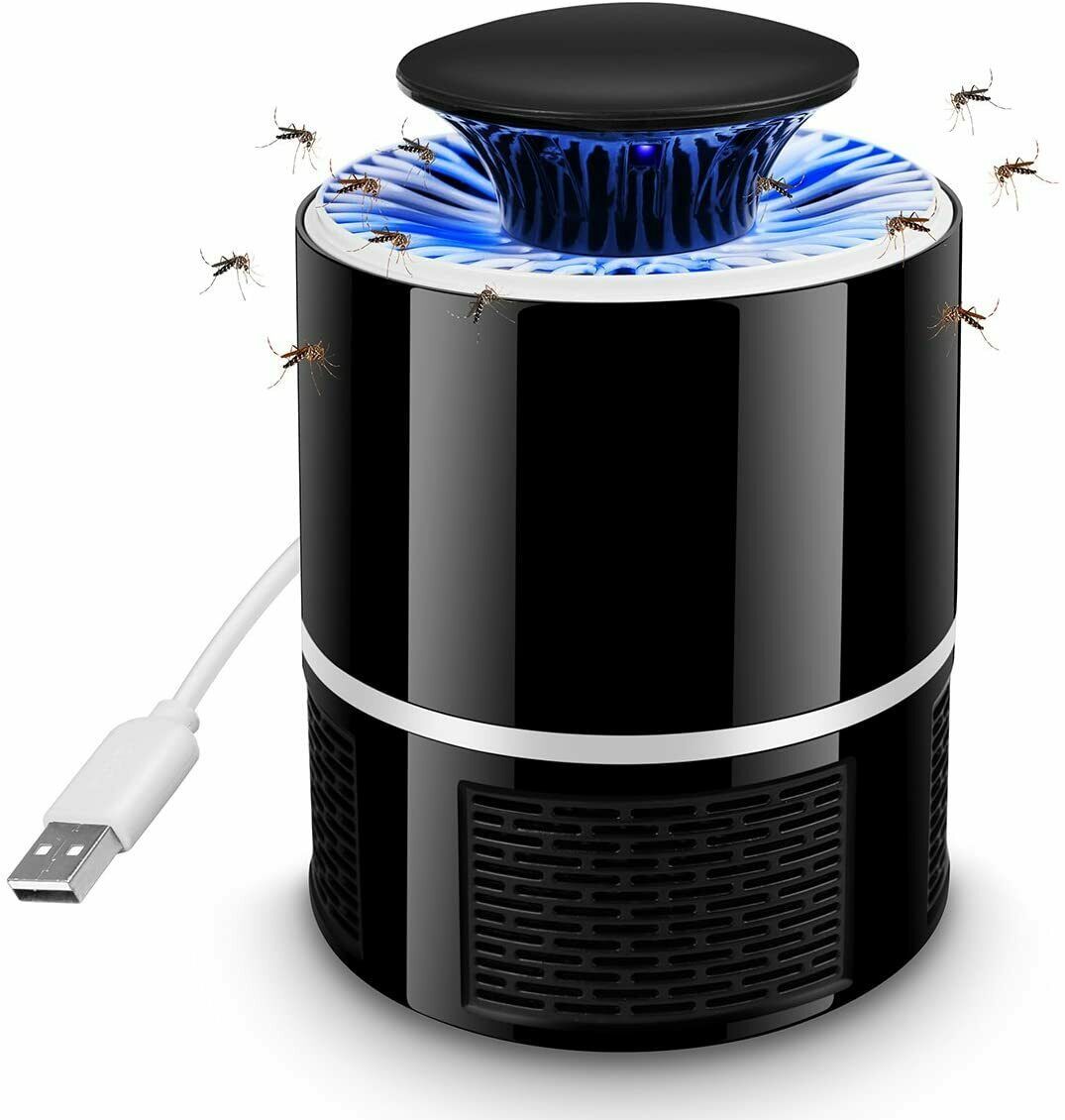 Electric UV Mosquito Killer Lamp – Indoor & Outdoor USB Insect Zapper